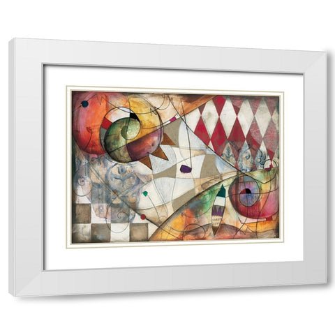 Premiere I White Modern Wood Framed Art Print with Double Matting by Waugh, Eric