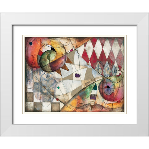 Premiere I White Modern Wood Framed Art Print with Double Matting by Waugh, Eric