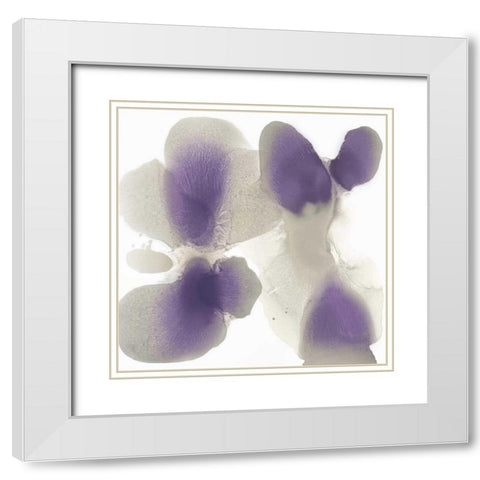 Essential White Modern Wood Framed Art Print with Double Matting by Carlson, Hannah