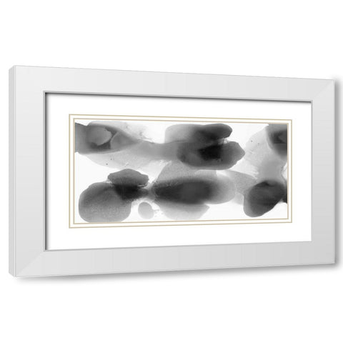 Intrinsic White Modern Wood Framed Art Print with Double Matting by Carlson, Hannah