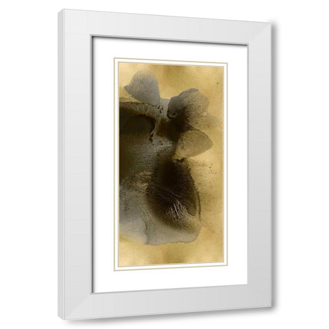 Circulate III White Modern Wood Framed Art Print with Double Matting by Carlson, Hannah