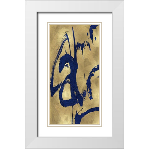 Imperative I White Modern Wood Framed Art Print with Double Matting by Davila, Jordan