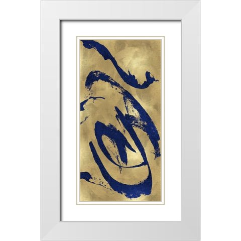 Imperative II White Modern Wood Framed Art Print with Double Matting by Davila, Jordan