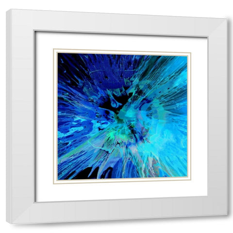 Fearless II White Modern Wood Framed Art Print with Double Matting by Evans, Josh