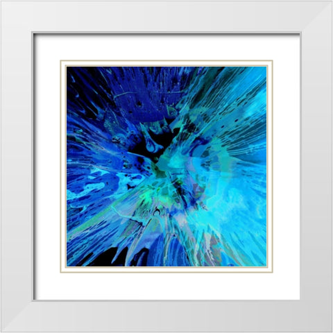 Fearless II White Modern Wood Framed Art Print with Double Matting by Evans, Josh