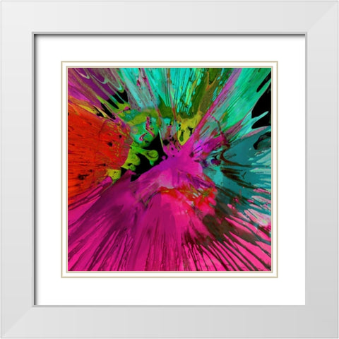 Unabashed I White Modern Wood Framed Art Print with Double Matting by Evans, Josh