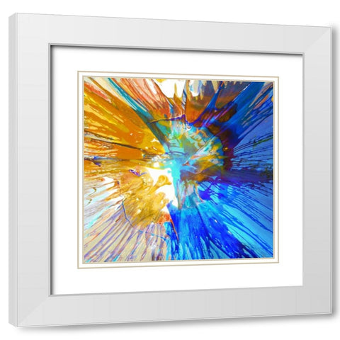 Not Shy I White Modern Wood Framed Art Print with Double Matting by Evans, Josh