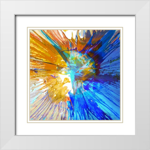 Not Shy I White Modern Wood Framed Art Print with Double Matting by Evans, Josh