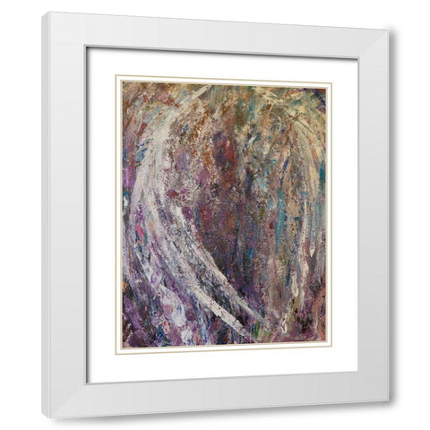Wings White Modern Wood Framed Art Print with Double Matting by Foster, Joseph Marshal