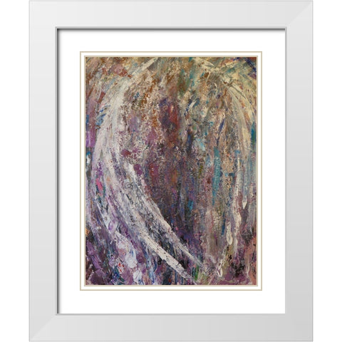 Wings White Modern Wood Framed Art Print with Double Matting by Foster, Joseph Marshal