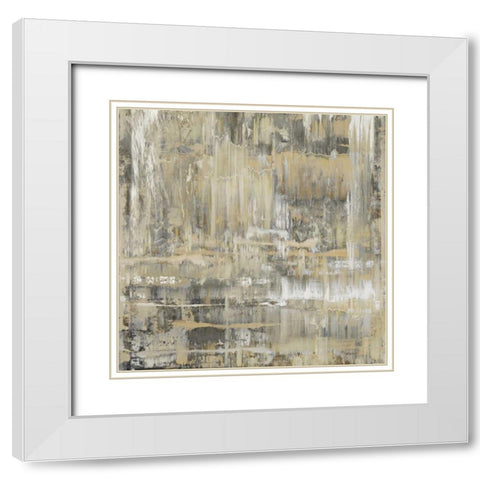 Dedicated White Modern Wood Framed Art Print with Double Matting by Turner, Justin