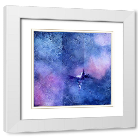 At the Crossing White Modern Wood Framed Art Print with Double Matting by Abbott, Kimberly