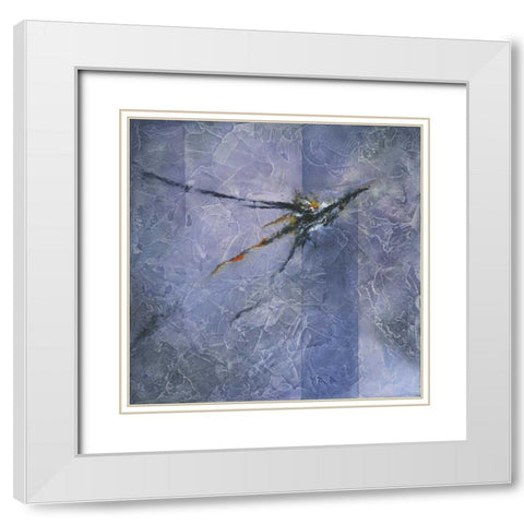 Inspirit White Modern Wood Framed Art Print with Double Matting by Abbott, Kimberly