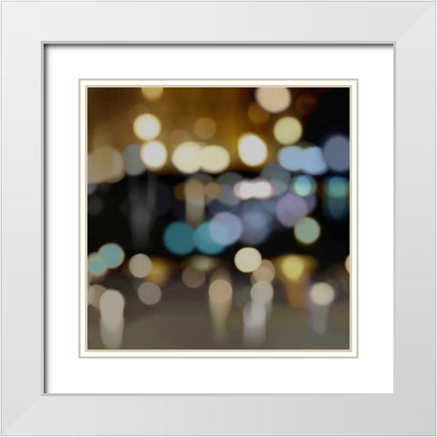 Illuminate White Modern Wood Framed Art Print with Double Matting by Carrigan, Kate
