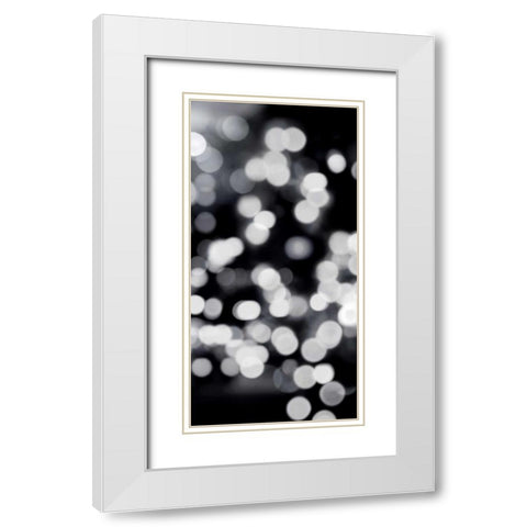 Here Comes the Night Triptych III White Modern Wood Framed Art Print with Double Matting by Carrigan, Kate