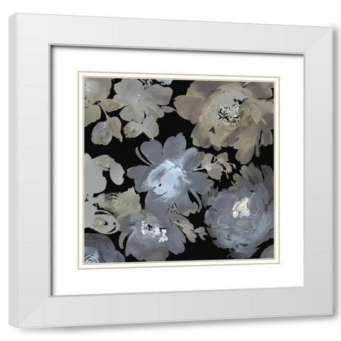 Springtime at Night II White Modern Wood Framed Art Print with Double Matting by Morris, Kelsey
