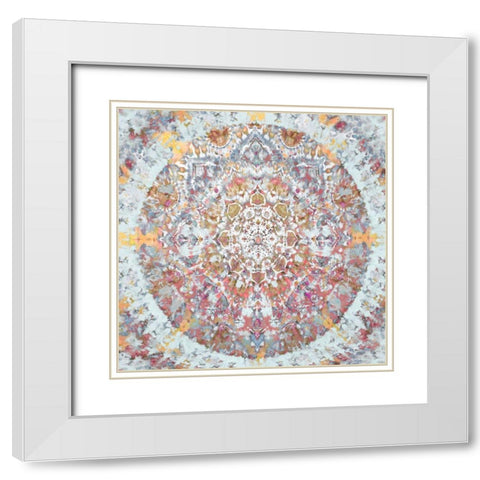 Tapestry Dream I White Modern Wood Framed Art Print with Double Matting by Kearns, Molly