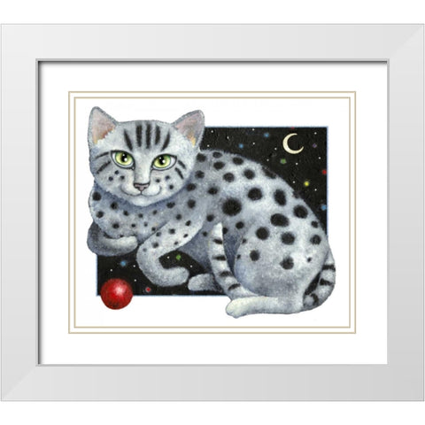 Heavenly Bodies White Modern Wood Framed Art Print with Double Matting by Seeley, Laura