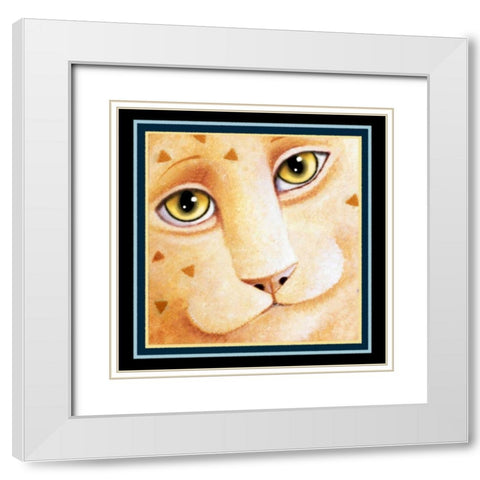 Reflect (Detail) White Modern Wood Framed Art Print with Double Matting by Seeley, Laura