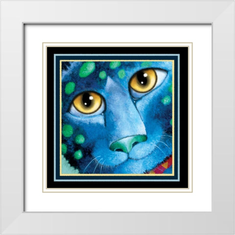 The C.F.O. (Detail) White Modern Wood Framed Art Print with Double Matting by Seeley, Laura