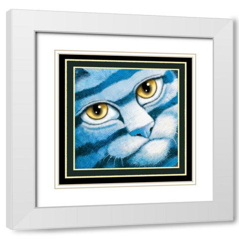 The Physician (Detail) White Modern Wood Framed Art Print with Double Matting by Seeley, Laura