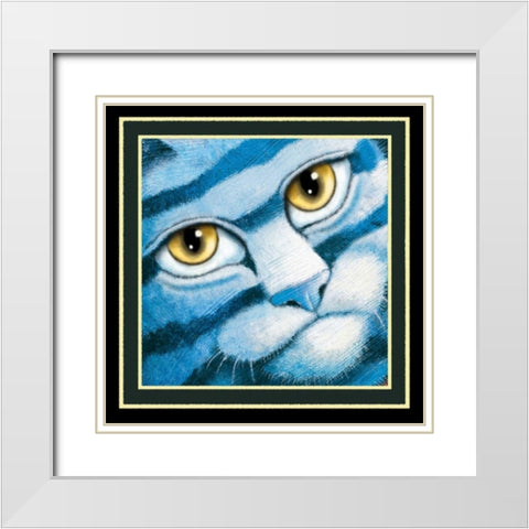 The Physician (Detail) White Modern Wood Framed Art Print with Double Matting by Seeley, Laura