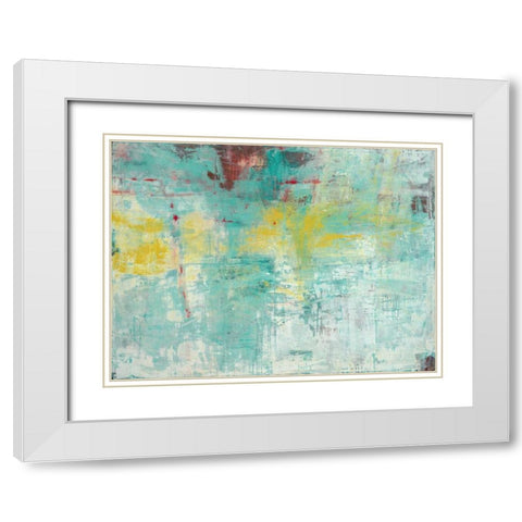 Craving White Modern Wood Framed Art Print with Double Matting by Oppenheimer, Michelle