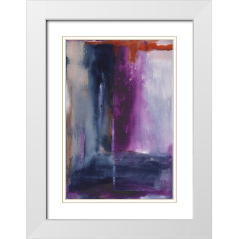 Amidst White Modern Wood Framed Art Print with Double Matting by Oppenheimer, Michelle