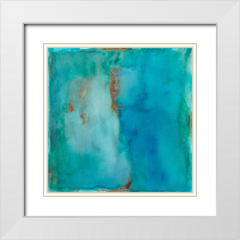 Irrigation White Modern Wood Framed Art Print with Double Matting by Oppenheimer, Michelle