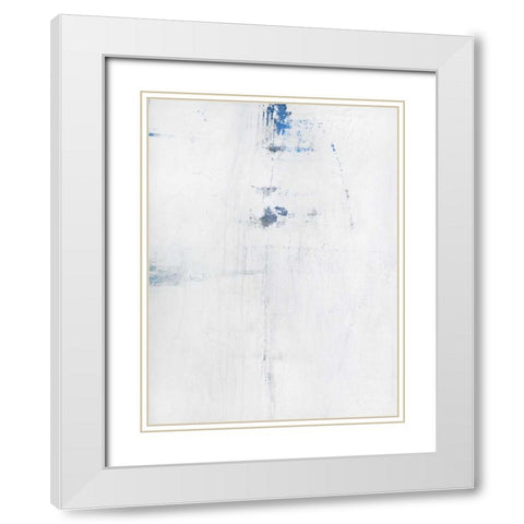 Stark White Modern Wood Framed Art Print with Double Matting by Oppenheimer, Michelle