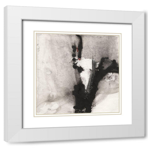 Ascend White Modern Wood Framed Art Print with Double Matting by Oppenheimer, Michelle
