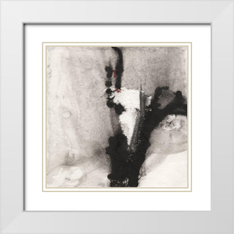 Ascend White Modern Wood Framed Art Print with Double Matting by Oppenheimer, Michelle