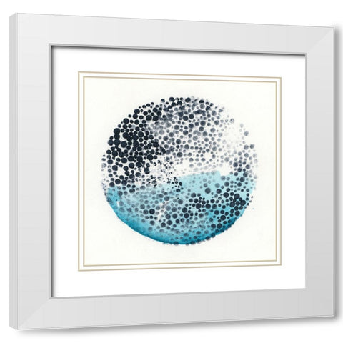 Hide And Seek IV White Modern Wood Framed Art Print with Double Matting by Oppenheimer, Michelle