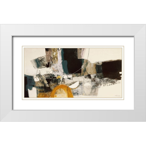 Tanti perch White Modern Wood Framed Art Print with Double Matting by Piovan, Maurizio