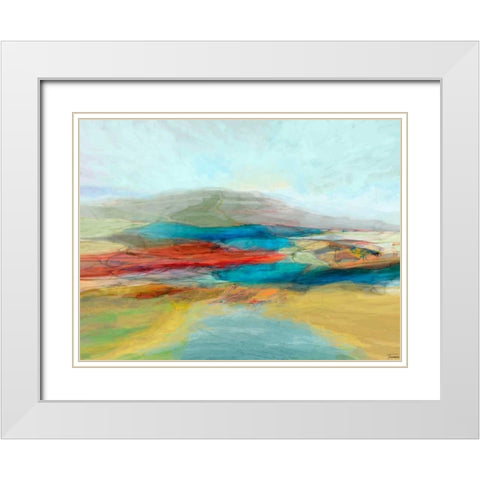 Transformation II White Modern Wood Framed Art Print with Double Matting by Tienhaara, Michael