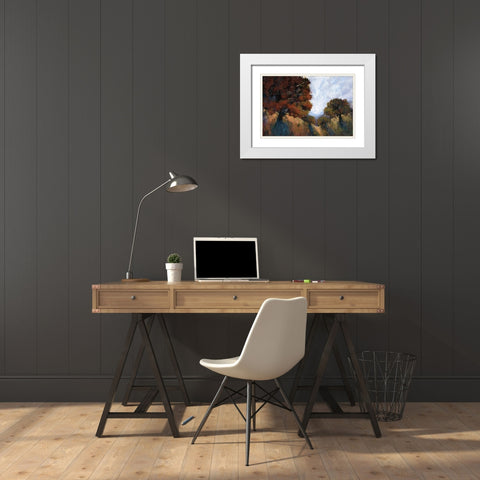 Magical Memories VI White Modern Wood Framed Art Print with Double Matting by Tienhaara, Michael