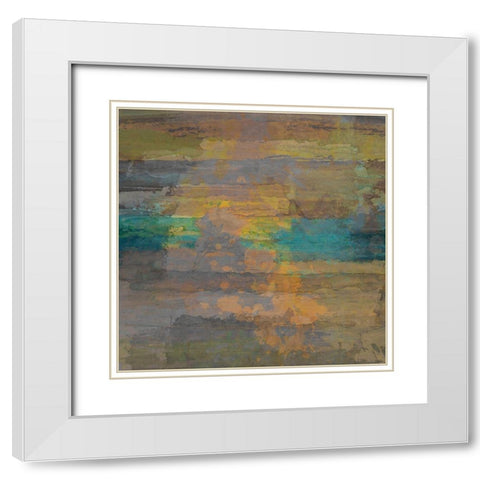 Inception III White Modern Wood Framed Art Print with Double Matting by Tienhaara, Michael