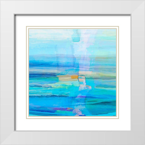 Dreams I White Modern Wood Framed Art Print with Double Matting by Tienhaara, Michael