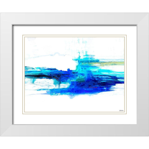 Dynasty XI White Modern Wood Framed Art Print with Double Matting by Tienhaara, Michael