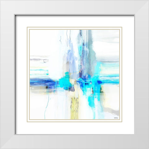 Dynasty XIII White Modern Wood Framed Art Print with Double Matting by Tienhaara, Michael
