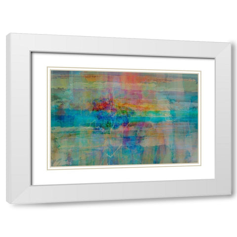 Phase I White Modern Wood Framed Art Print with Double Matting by Tienhaara, Michael