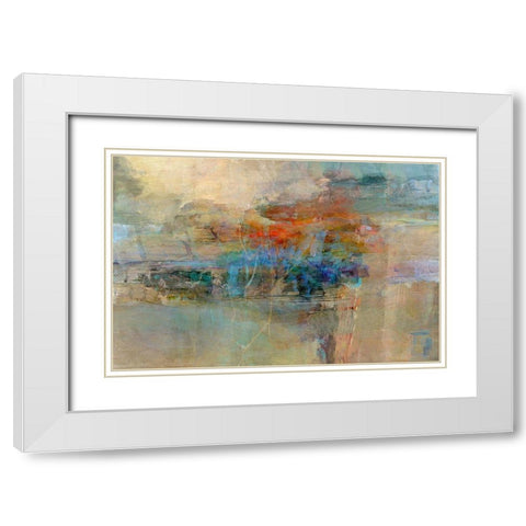 Phase V White Modern Wood Framed Art Print with Double Matting by Tienhaara, Michael