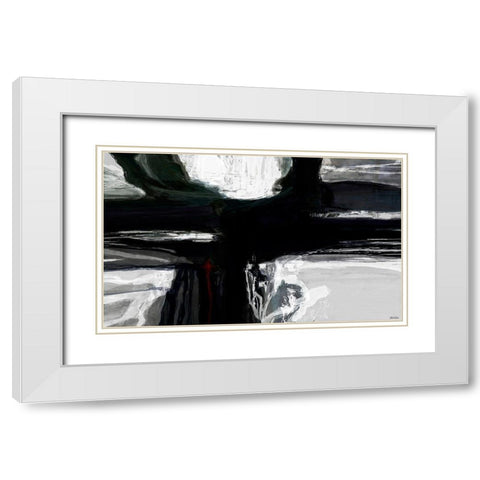 Sculpture II White Modern Wood Framed Art Print with Double Matting by Tienhaara, Michael