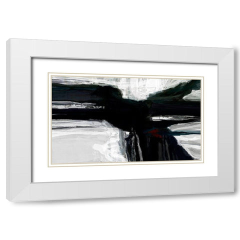 Sculpture III White Modern Wood Framed Art Print with Double Matting by Tienhaara, Michael