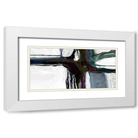 Sculpture VII White Modern Wood Framed Art Print with Double Matting by Tienhaara, Michael