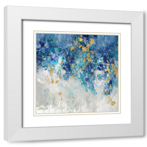 Charmed I White Modern Wood Framed Art Print with Double Matting by Robbins, Nikki