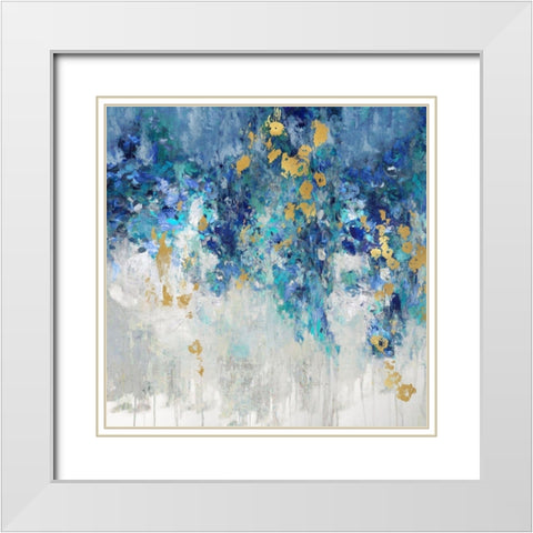 Charmed I White Modern Wood Framed Art Print with Double Matting by Robbins, Nikki