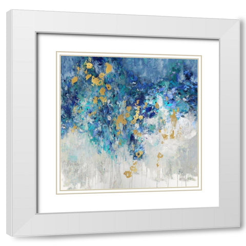 Charmed II White Modern Wood Framed Art Print with Double Matting by Robbins, Nikki