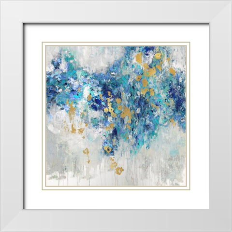 Charmed III White Modern Wood Framed Art Print with Double Matting by Robbins, Nikki