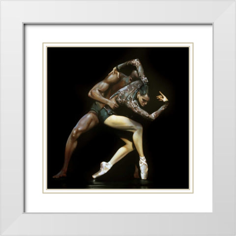 Black Andwhite White Modern Wood Framed Art Print with Double Matting by Di Scenza, Ron